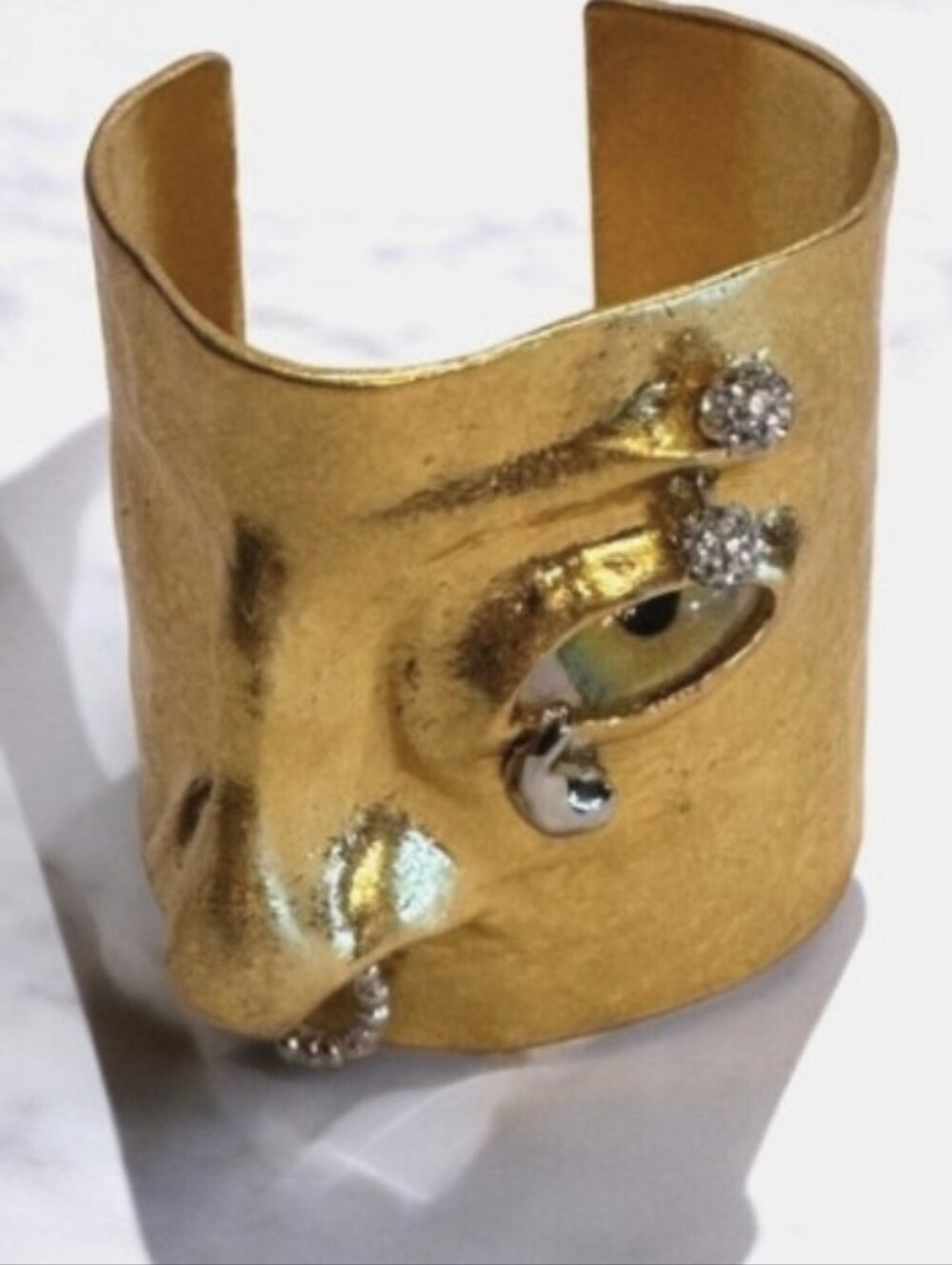 Schiaparelli inspired Cuff Bracelet